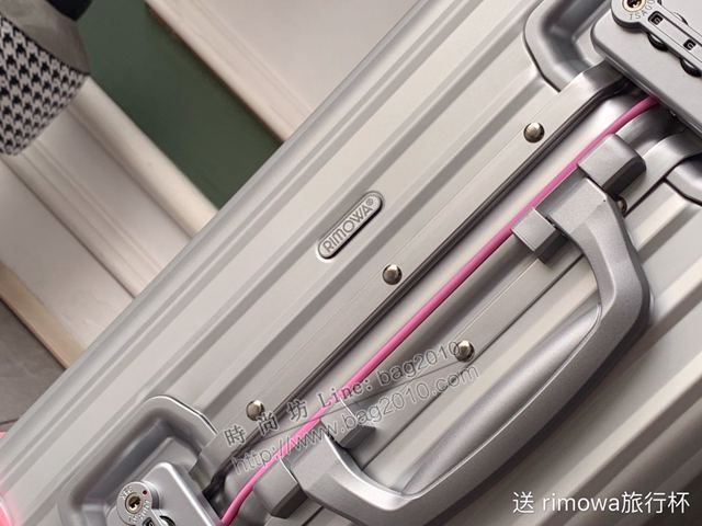 Rimowa拉杆箱 66601 Rimowa x小豬佩奇聯名 全鋁鎂合金登機箱 日默瓦拉箱 66601xzx1027